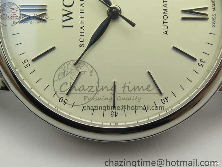 MIROTIME 0730 Portofino Automatic SS MKF 1:1 Best Edition White Dial On Black Leather Strap MIYOTA 9015 V Original 7204